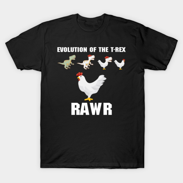 t rex evolution to chicken